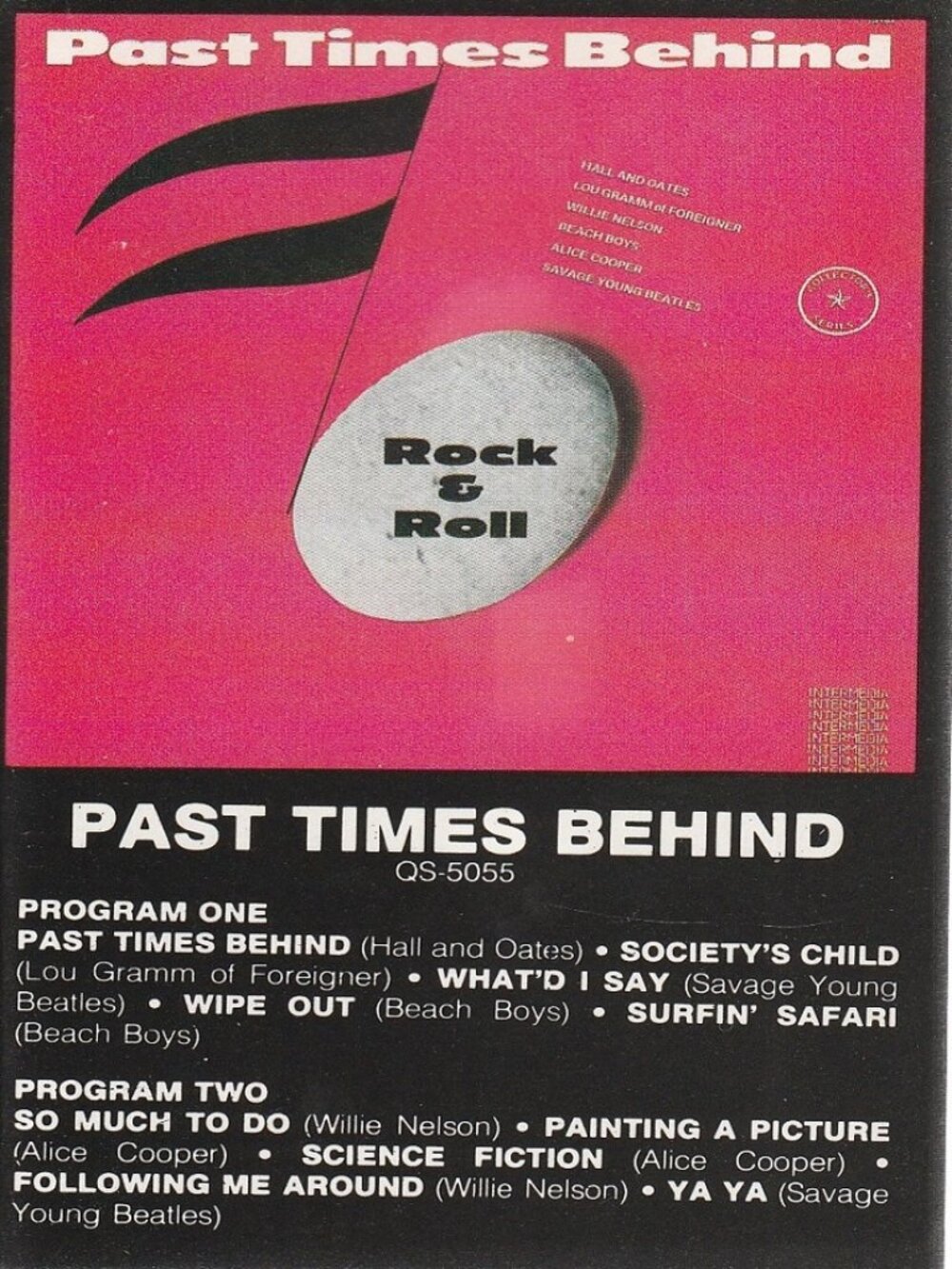 Past Times Behind - Various Artists - 1983 Cassette Tape
